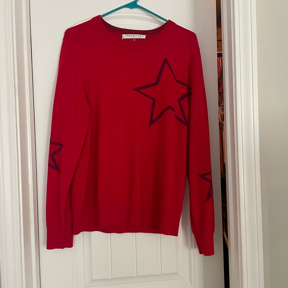 NWT Trina Turk “Old Fashion” Sweater